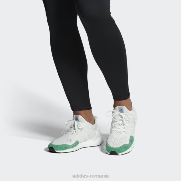 Adidas pantofi de alergare ultraboost 1.0 dna verzi bărbați alb/verde 2JBN19323