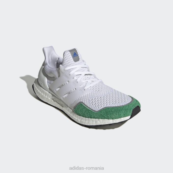 Adidas pantofi de alergare ultraboost 1.0 dna verzi bărbați alb/verde 2JBN19323