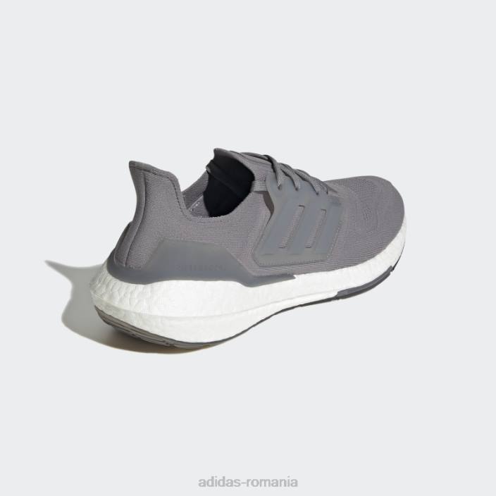 Adidas pantofi de alergare ultraboost 22 gri bărbați gri/negru 2JBN19541