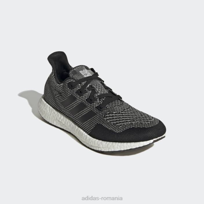 Adidas pantofi de alergare ultraboost făcut pentru a fi refăcuți negru adidas bărbați alb negru 2JBN19392