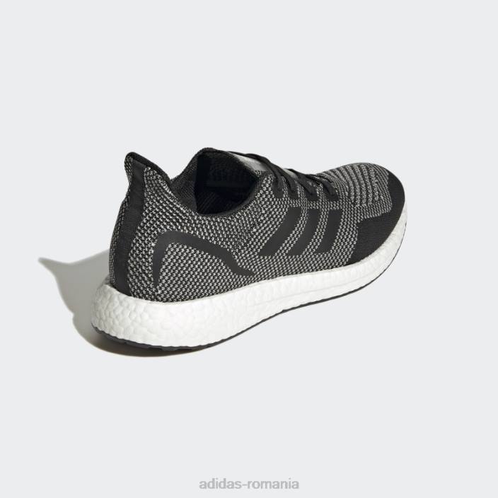 Adidas pantofi de alergare ultraboost făcut pentru a fi refăcuți negru adidas bărbați alb negru 2JBN19392