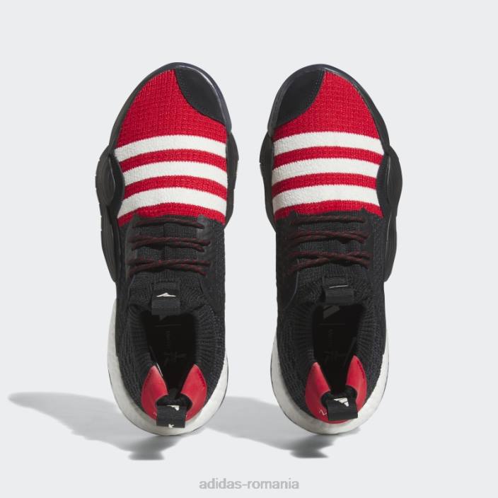 Adidas pantofi de baschet black trae young 2.0 bărbați negru/stacojiu/alb 2JBN19306