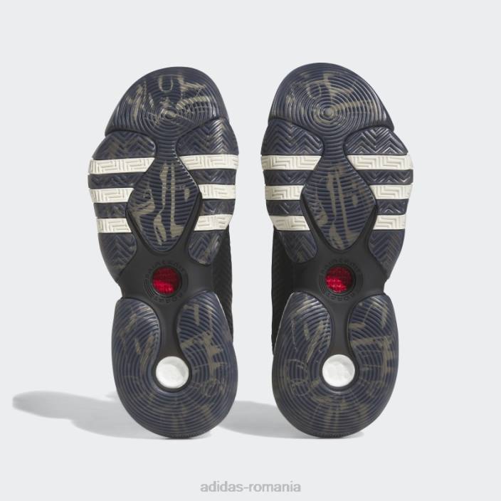 Adidas pantofi de baschet black trae young 2.0 bărbați negru/stacojiu/alb 2JBN19306