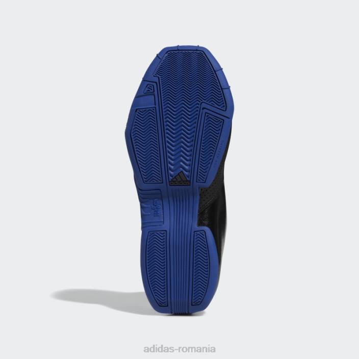Adidas pantofi de baschet eleganti t-mac 1 albastru regal bărbați negru/albastru regal 2JBN19428