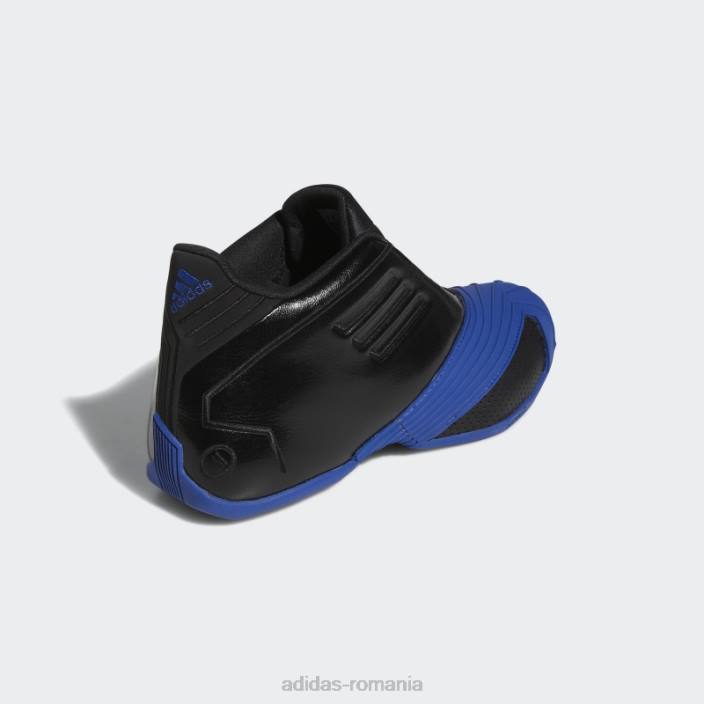 Adidas pantofi de baschet eleganti t-mac 1 albastru regal bărbați negru/albastru regal 2JBN19428