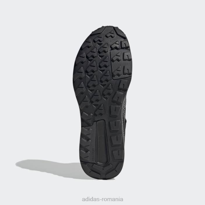 Adidas pantofi de drumeție negri terrex trailmaker mid gore-tex bărbați gri inchis 2JBN19684