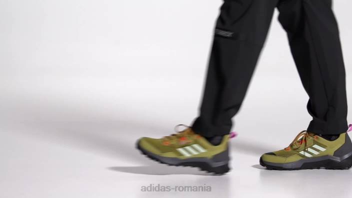Adidas pantofi de drumeție olive terrex ax4 primegreen bărbați măsline/verde/portocaliu 2JBN19685