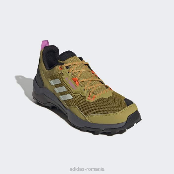 Adidas pantofi de drumeție olive terrex ax4 primegreen bărbați măsline/verde/portocaliu 2JBN19685