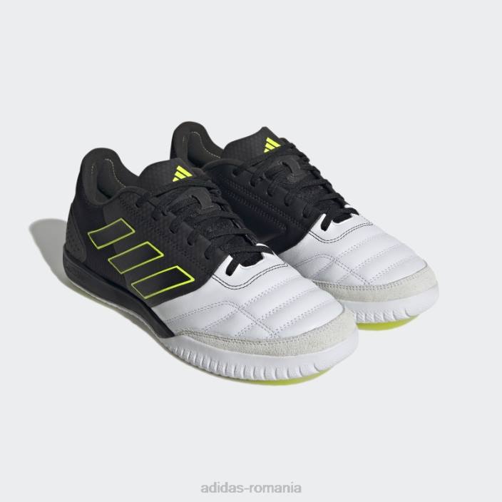 Adidas pantofi de fotbal indoor competiție top sala negri bărbați negru/galben/alb 2JBN19784