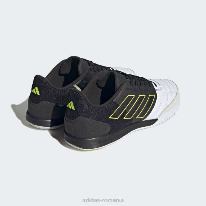 Adidas pantofi de fotbal indoor competiție top sala negri bărbați negru/galben/alb 2JBN19784