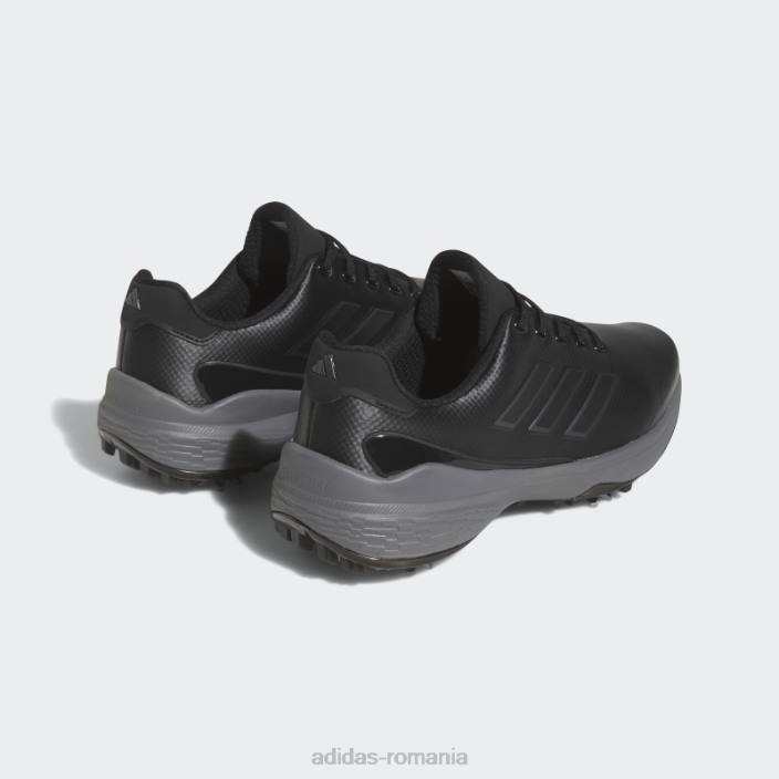 Adidas pantofi de golf argintii zg23 eleganti bărbați negru/argintiu închis/argintiu 2JBN19771