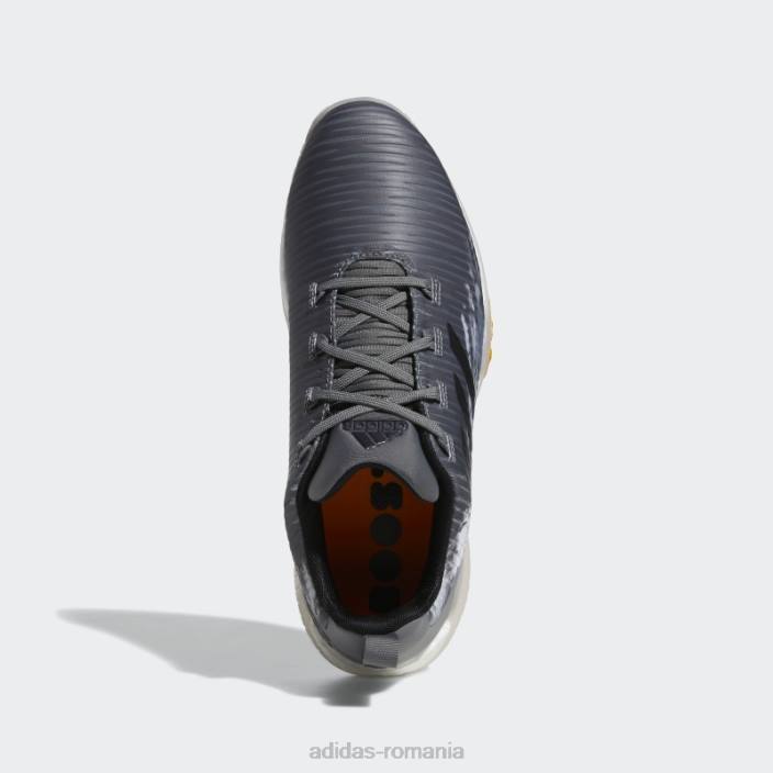 Adidas pantofi de golf gri codechaos bărbați papură gri/negru/portocaliu 2JBN19642