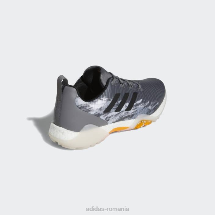 Adidas pantofi de golf gri codechaos bărbați papură gri/negru/portocaliu 2JBN19642