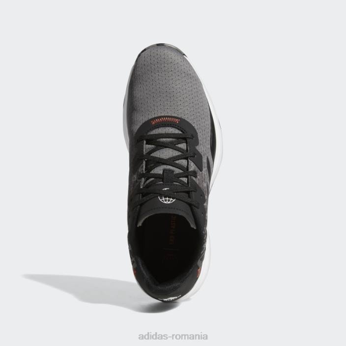 Adidas pantofi de golf gri s2g fără vârfuri adidas bărbați gri/negru 2JBN19821