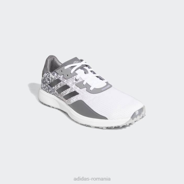 Adidas pantofi de golf s2g largi fara crampoane alb adidas bărbați alb/gri 2JBN19704