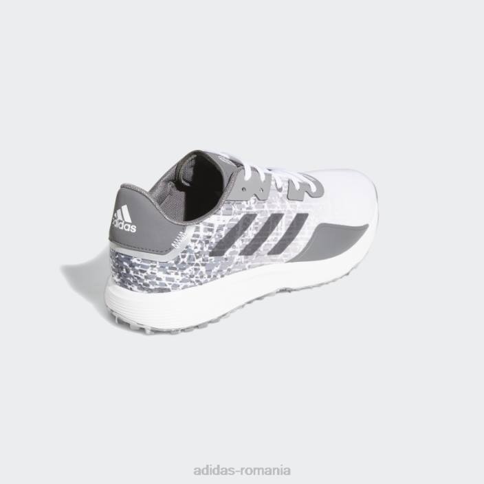 Adidas pantofi de golf s2g largi fara crampoane alb adidas bărbați alb/gri 2JBN19704