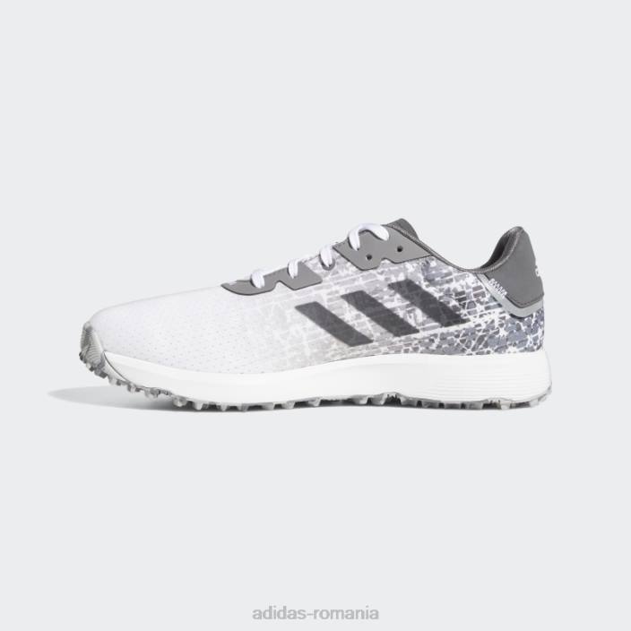 Adidas pantofi de golf s2g largi fara crampoane alb adidas bărbați alb/gri 2JBN19704
