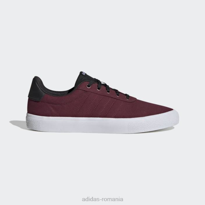 Adidas pantofi de skateboard vulc raid3r roșii bărbați roșu/negru 2JBN19508