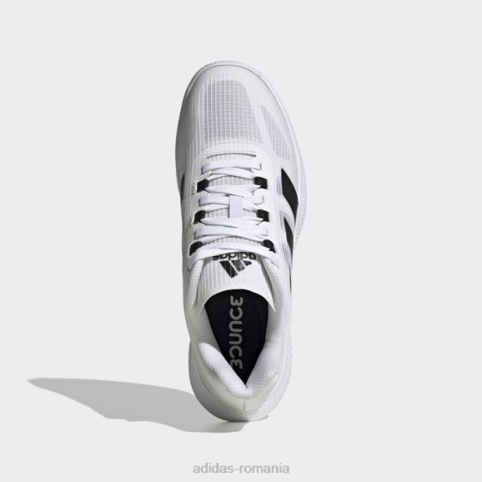 Adidas pantofi de volei forcebounce gri adidas bărbați gri/negru/alb 2JBN19776