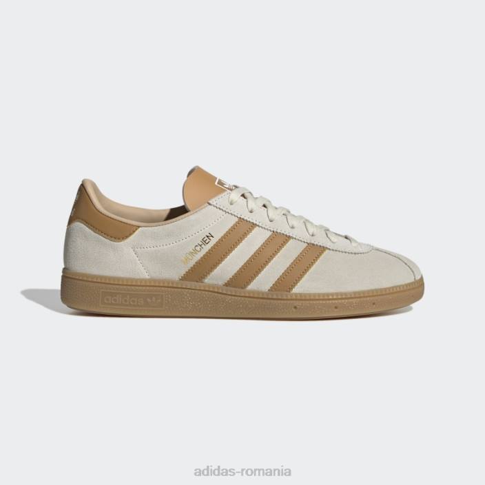 Adidas pantofi gum munchen bărbați alb/mesa/gumă 2JBN19453