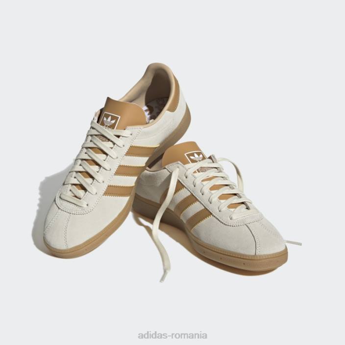 Adidas pantofi gum munchen bărbați alb/mesa/gumă 2JBN19453