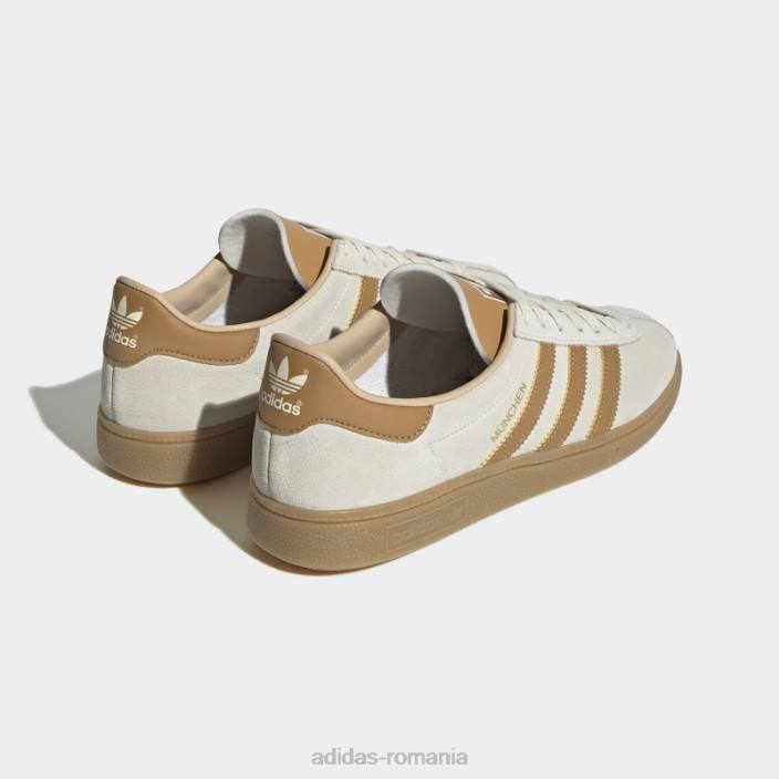 Adidas pantofi gum munchen bărbați alb/mesa/gumă 2JBN19453