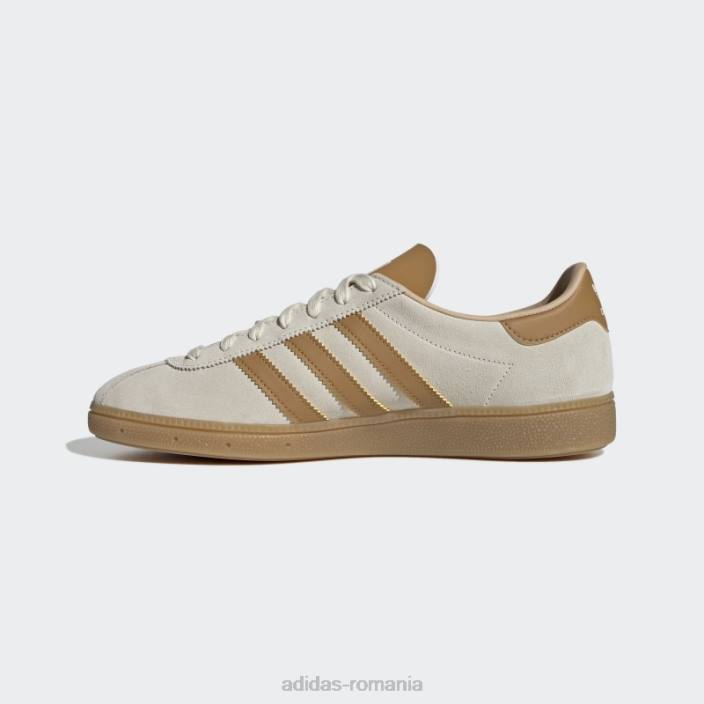 Adidas pantofi gum munchen bărbați alb/mesa/gumă 2JBN19453