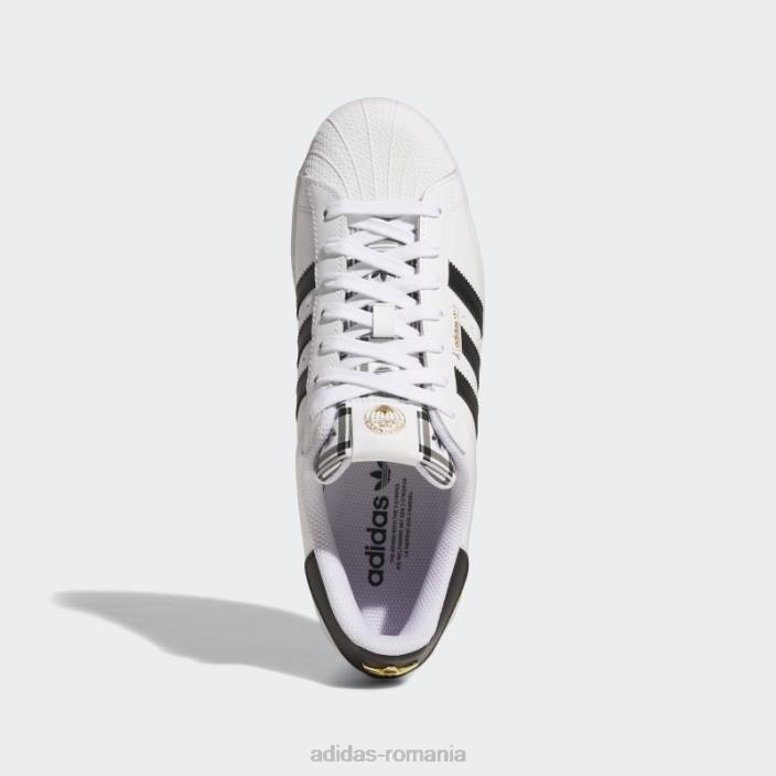 Adidas pantofi metalici aurii superstar bărbați alb/negru/auriu metalic 2JBN19437