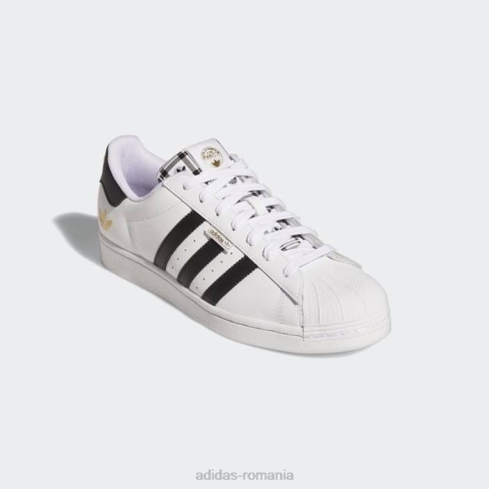 Adidas pantofi metalici aurii superstar bărbați alb/negru/auriu metalic 2JBN19437