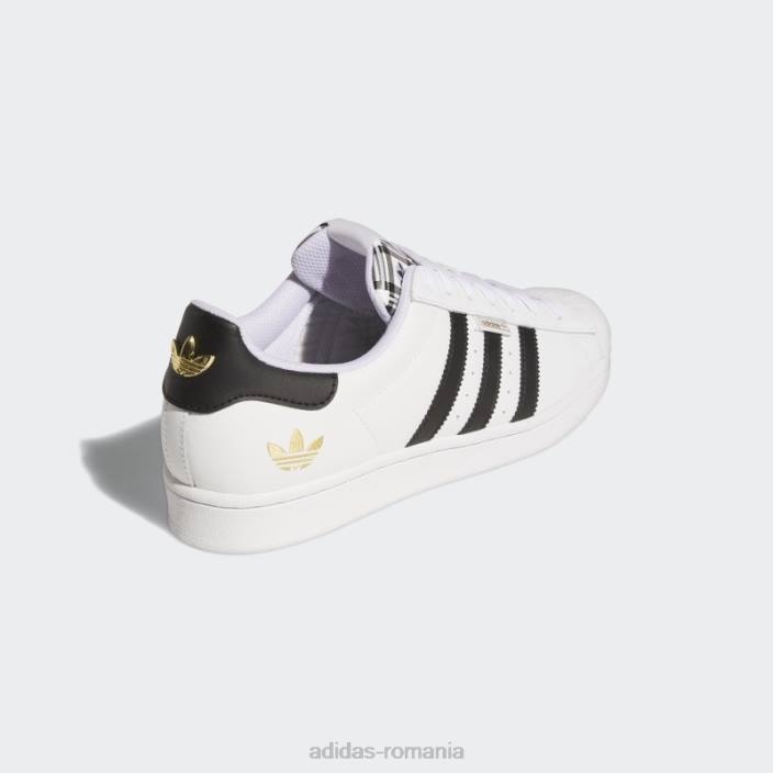 Adidas pantofi metalici aurii superstar bărbați alb/negru/auriu metalic 2JBN19437