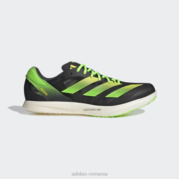 Adidas pantofi negri adizero avanti tyo bărbați negru/galben/verde 2JBN19919