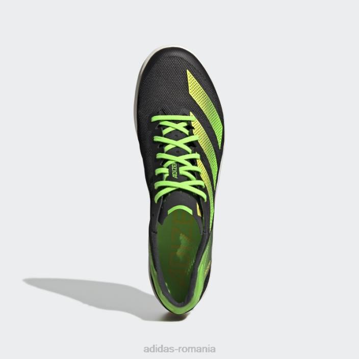 Adidas pantofi negri adizero avanti tyo bărbați negru/galben/verde 2JBN19919