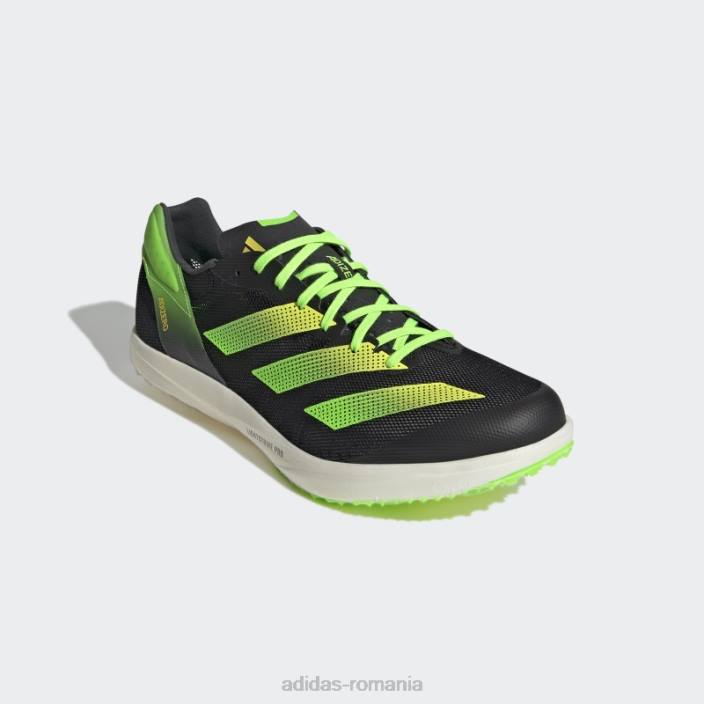 Adidas pantofi negri adizero avanti tyo bărbați negru/galben/verde 2JBN19919