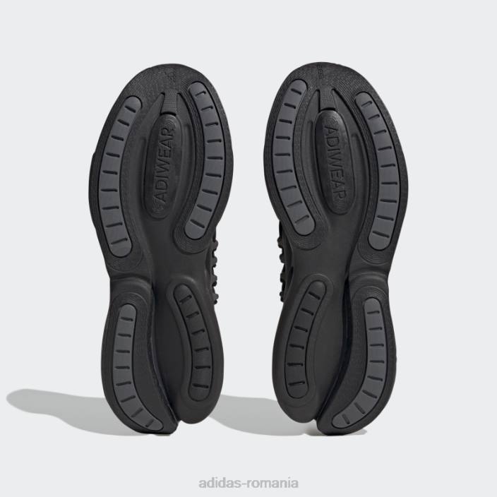 Adidas pantofi negri alphaboost v1 adidas bărbați negru/gri/carbon 2JBN19779
