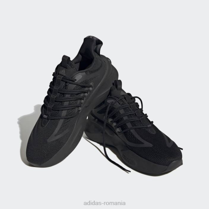 Adidas pantofi negri alphaboost v1 adidas bărbați negru/gri/carbon 2JBN19779