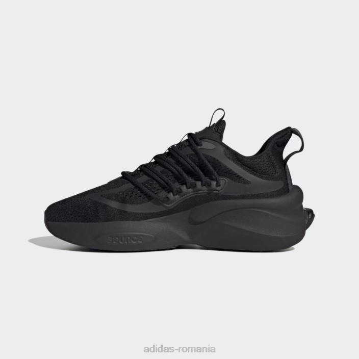 Adidas pantofi negri alphaboost v1 adidas bărbați negru/gri/carbon 2JBN19779