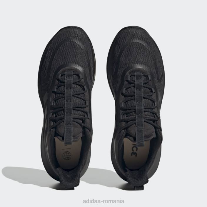 Adidas pantofi negri alphabounce+ bărbați negru/carbon 2JBN19625