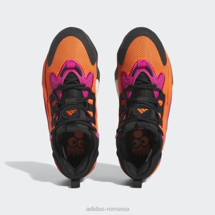 Adidas pantofi negri byw select bărbați negru/portocaliu/magenta real 2JBN19300