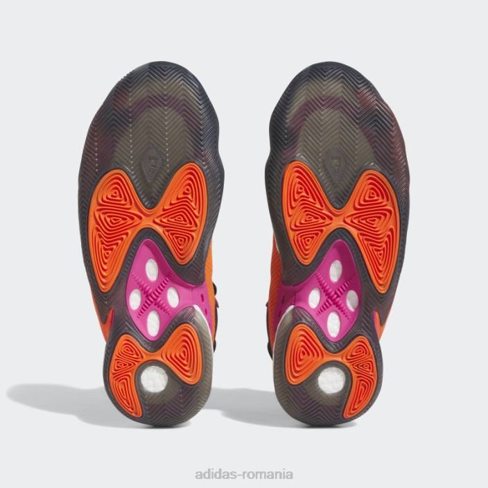Adidas pantofi negri byw select bărbați negru/portocaliu/magenta real 2JBN19300