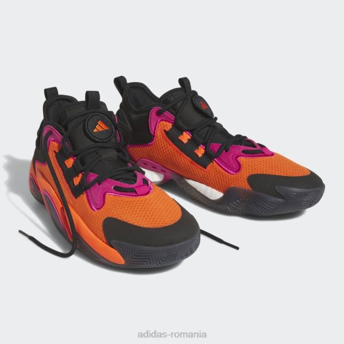 Adidas pantofi negri byw select bărbați negru/portocaliu/magenta real 2JBN19300