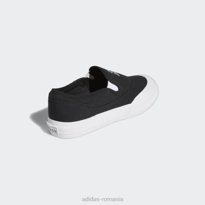 Adidas pantofi negri nizza rf bărbați alb negru 2JBN19373