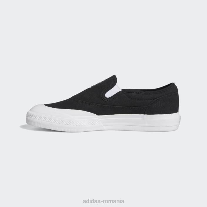 Adidas pantofi negri nizza rf bărbați alb negru 2JBN19373