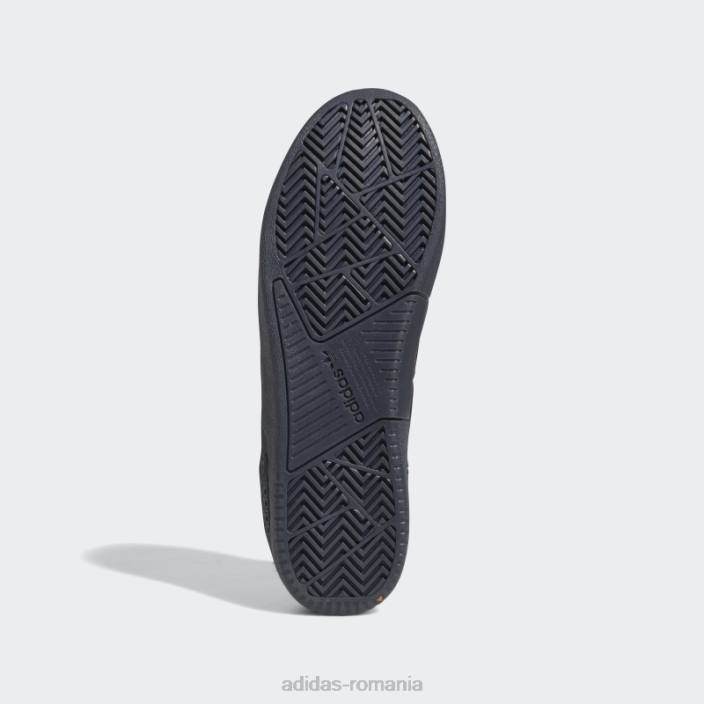 Adidas pantofi negri tyshawn jos bărbați negru/auriu metalic 2JBN19445