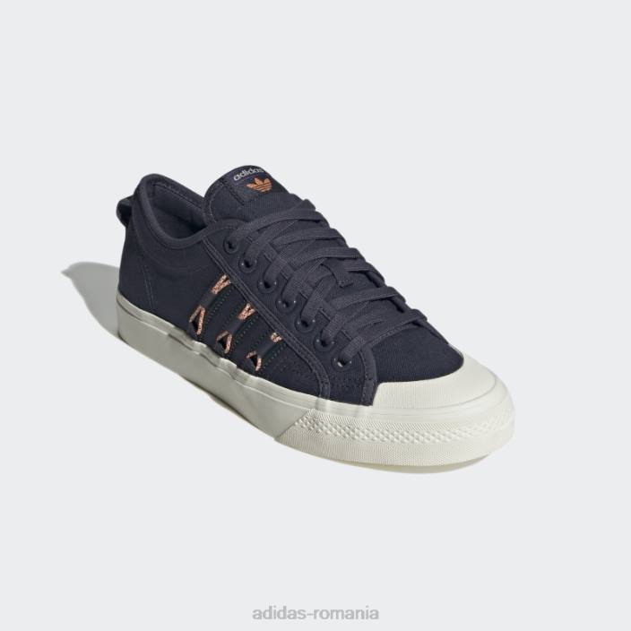 Adidas pantofi nizza bleumarin bărbați bleumarin/cerneală/portocaliu fascicul 2JBN19325
