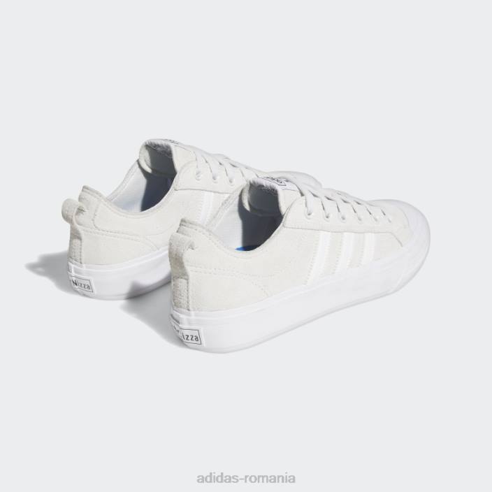 Adidas pantofi nizza low adv alb bărbați alb 2JBN19579