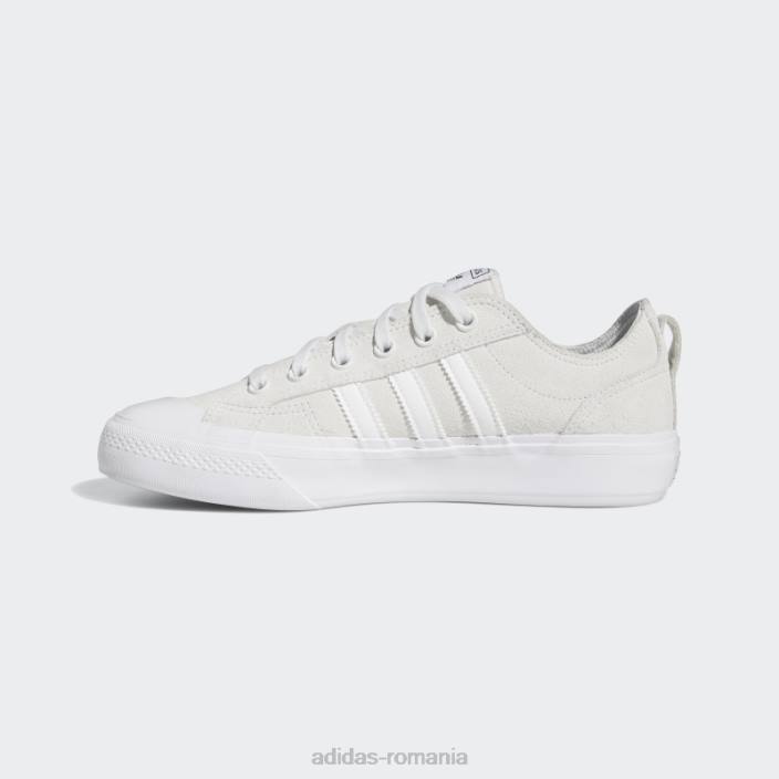 Adidas pantofi nizza low adv alb bărbați alb 2JBN19579