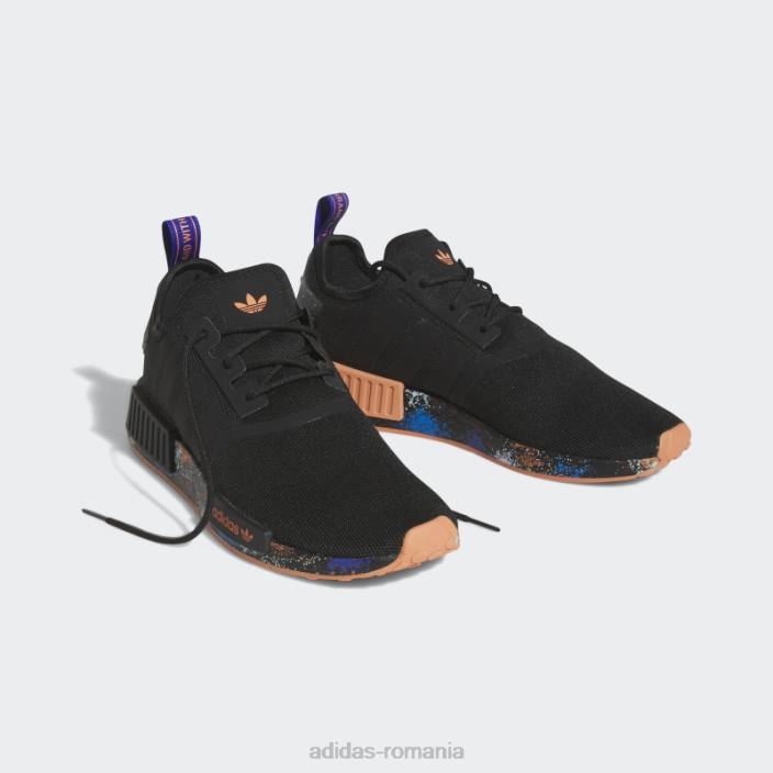 Adidas pantofi nmd-r1 de cupru neclar bărbați negru/albastru/cupru cețos 2JBN19367