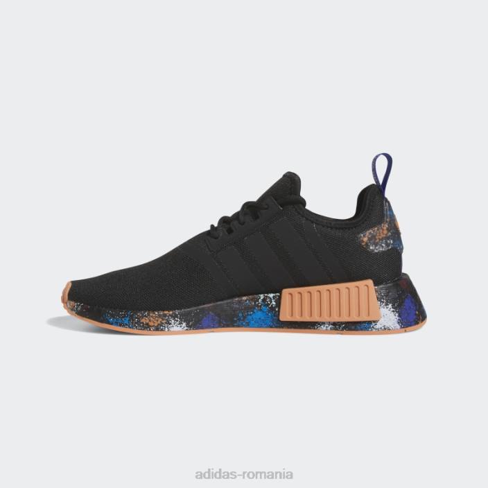 Adidas pantofi nmd-r1 de cupru neclar bărbați negru/albastru/cupru cețos 2JBN19367