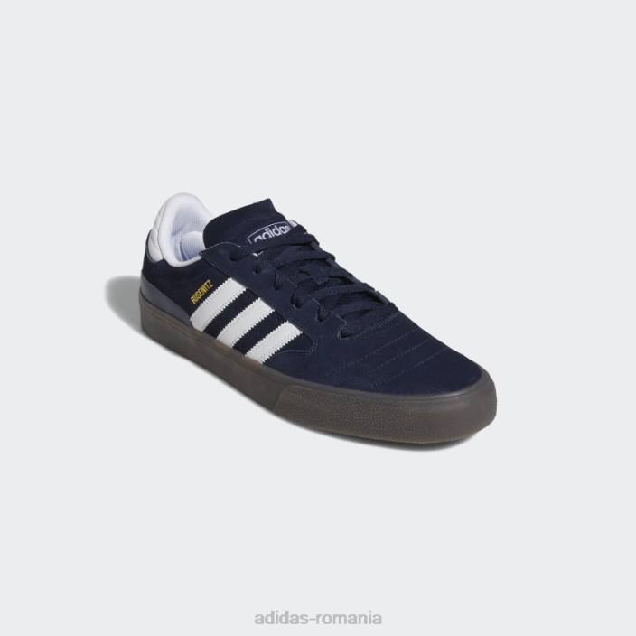 Adidas pantofi pasăre albastru busenitz vulc 2.0 bărbați pasăre bleumarin/alb/albastru 2JBN19538