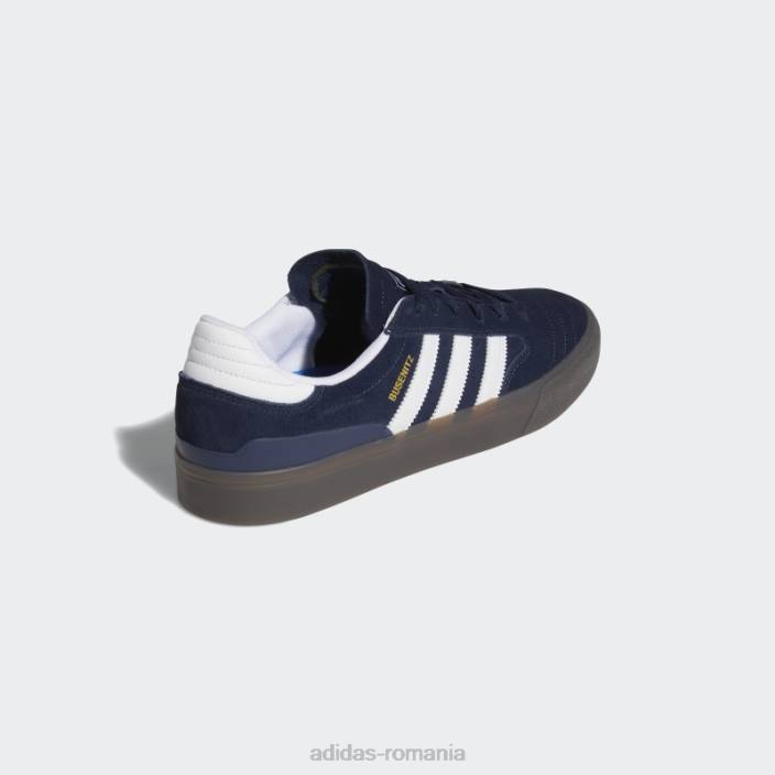 Adidas pantofi pasăre albastru busenitz vulc 2.0 bărbați pasăre bleumarin/alb/albastru 2JBN19538